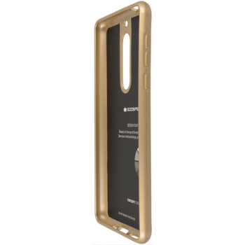 Auksinis goospery silikoninis idėklas  (NOKIA 5)